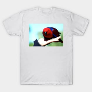 Eclectus Parrot - female T-Shirt